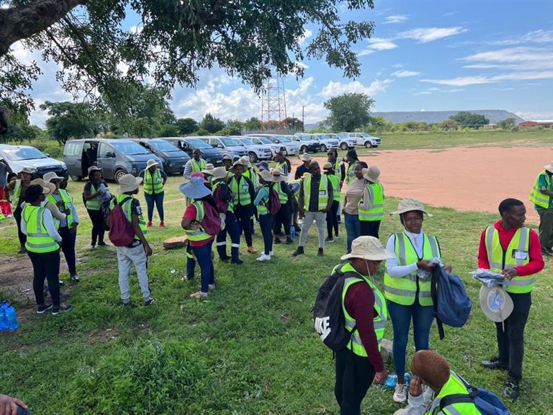 Mogalakwena project field team